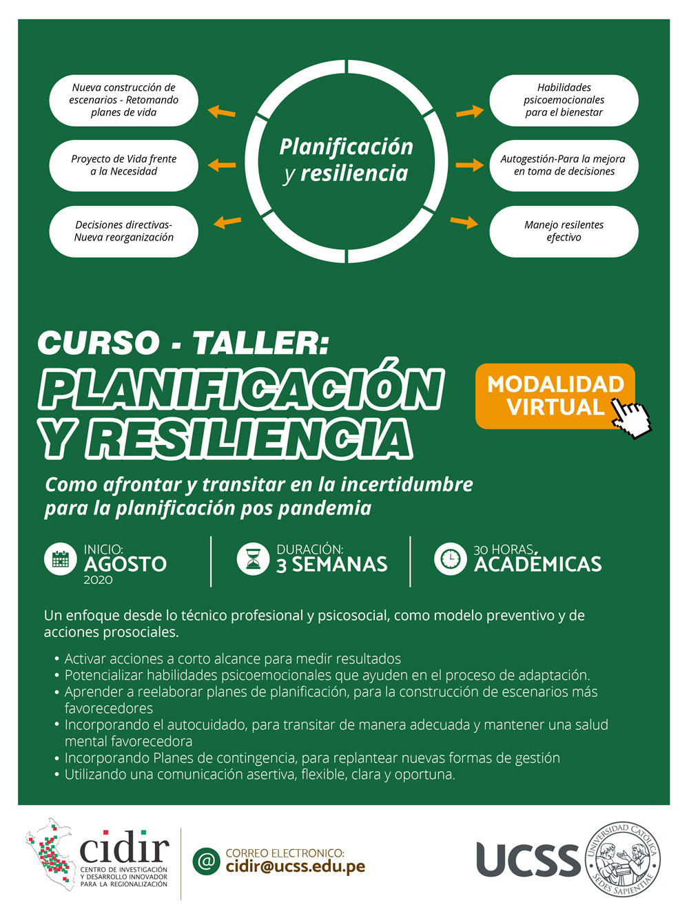 nuevo curso taller planificacion y resiliencia
